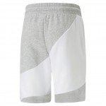 4sh PUMA 675175-04 POWER Cat Shorts Men - Light Gray Heather